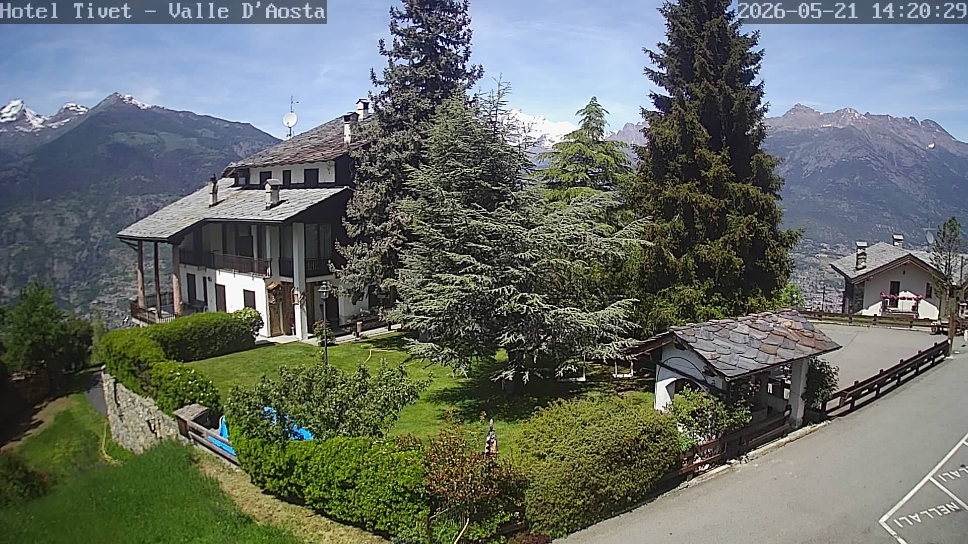 Webcam Albergo Tivet - Pila