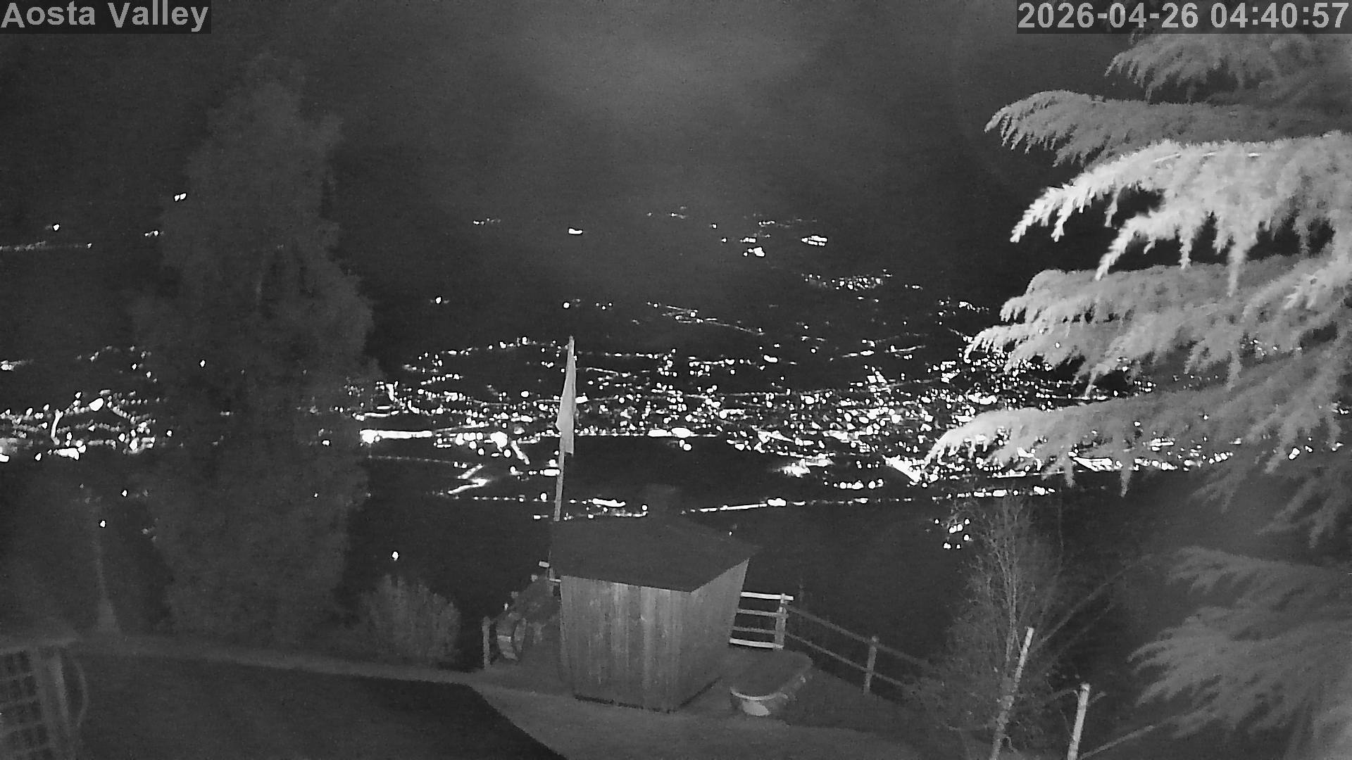 Webcam Albergo Tivet - Panorama Aosta