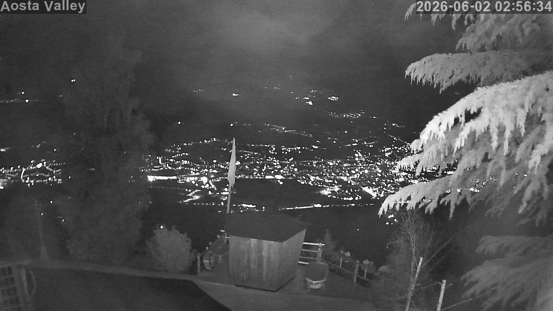 Webcam Hôtel Tivet - Panorama Aoste