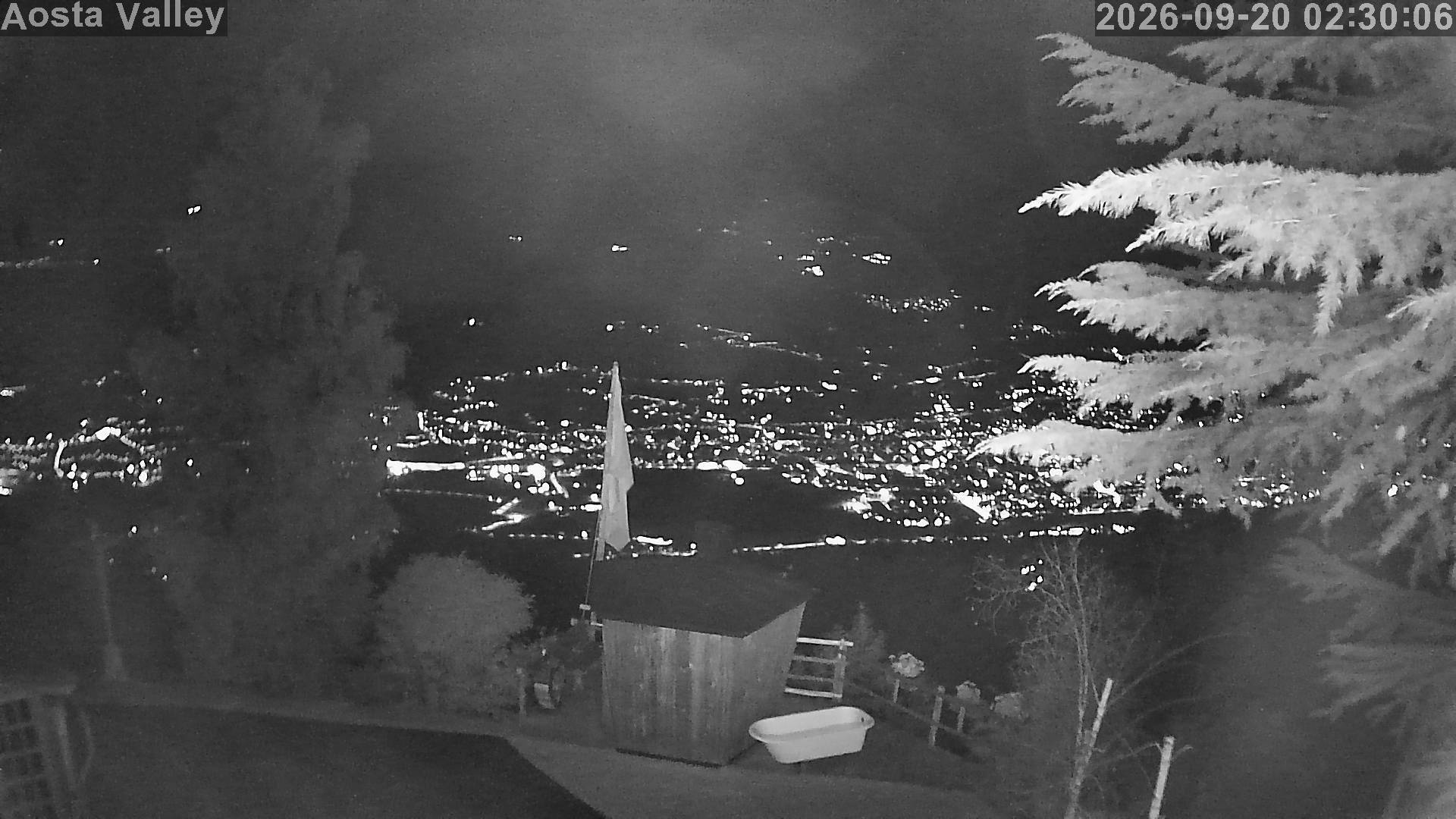 Webcam Albergo Tivet - Panorama Aosta